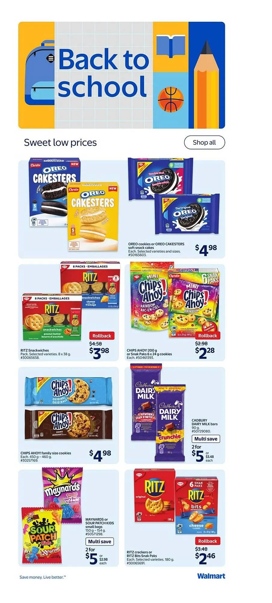 Walmart flyer from August 22 to August 28 2025 - flyer page 19