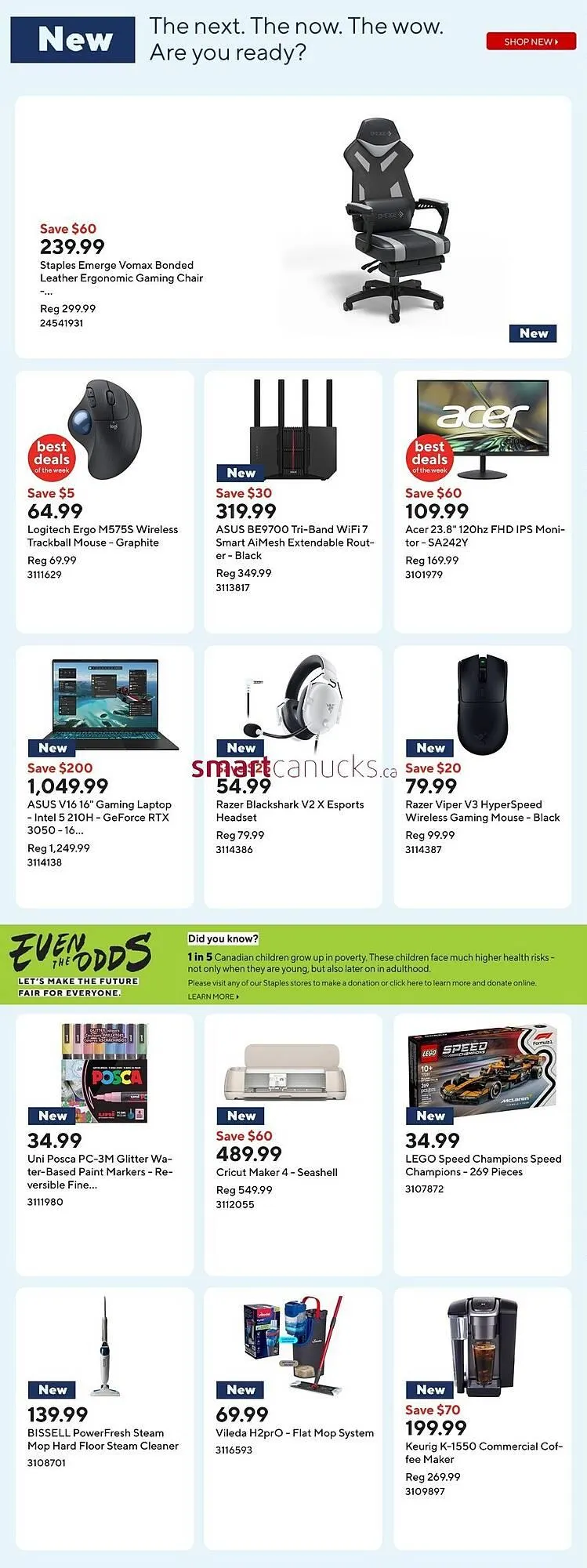 Staples flyer from April 24 to May 4 2025 - flyer page 3