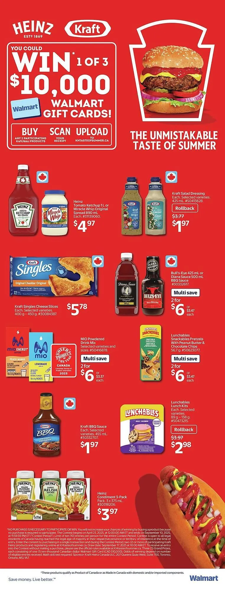 Walmart flyer from July 4 to July 11 2025 - flyer page 22