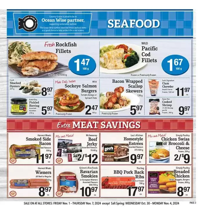 Offers for bargain hunters from October 31 to November 14 2024 - flyer page 3