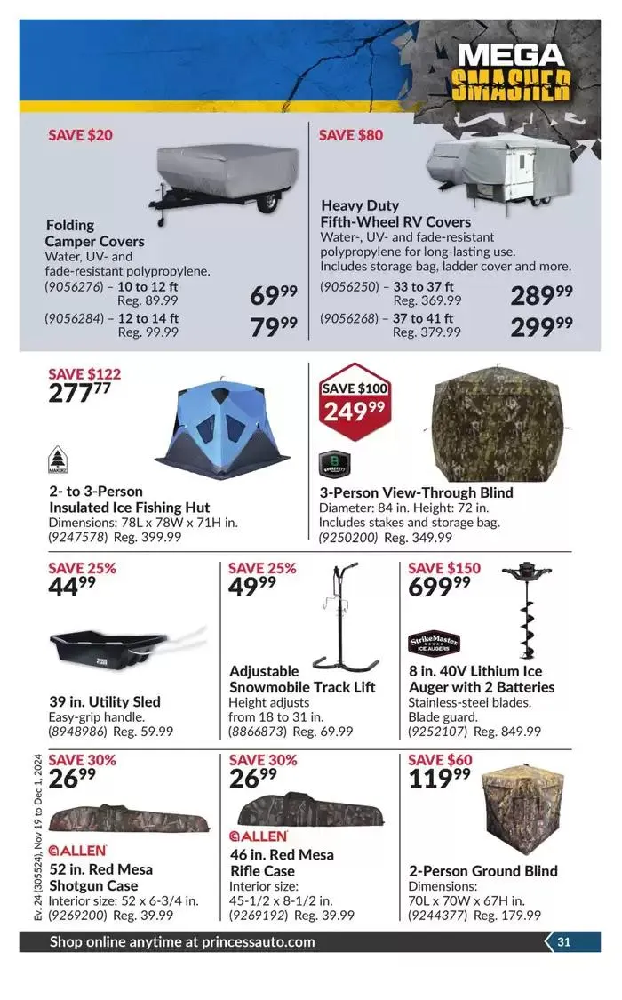 National Sale from November 19 to December 1 2024 - flyer page 38