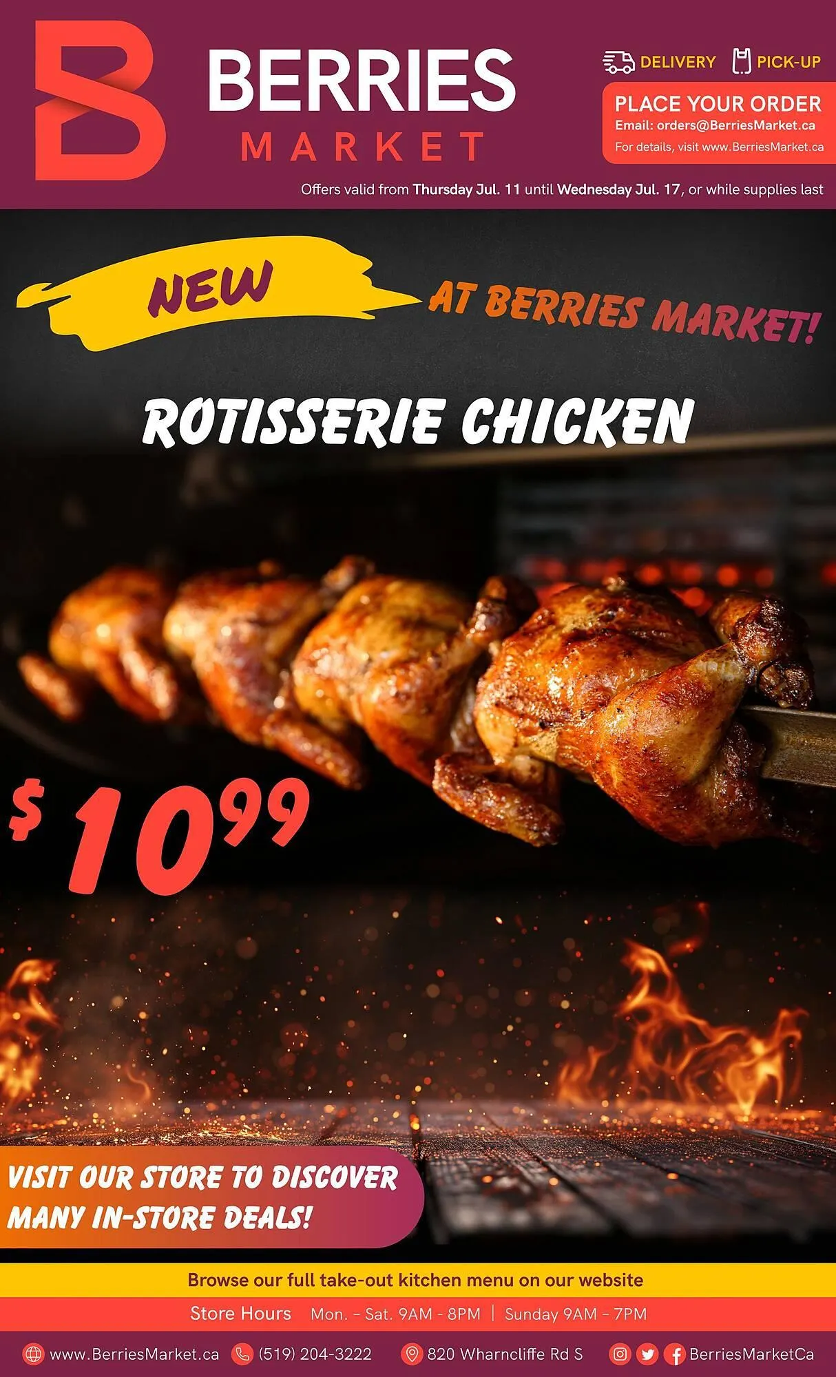 Berries Market flyer from July 11 to July 17 2024 - flyer page 1