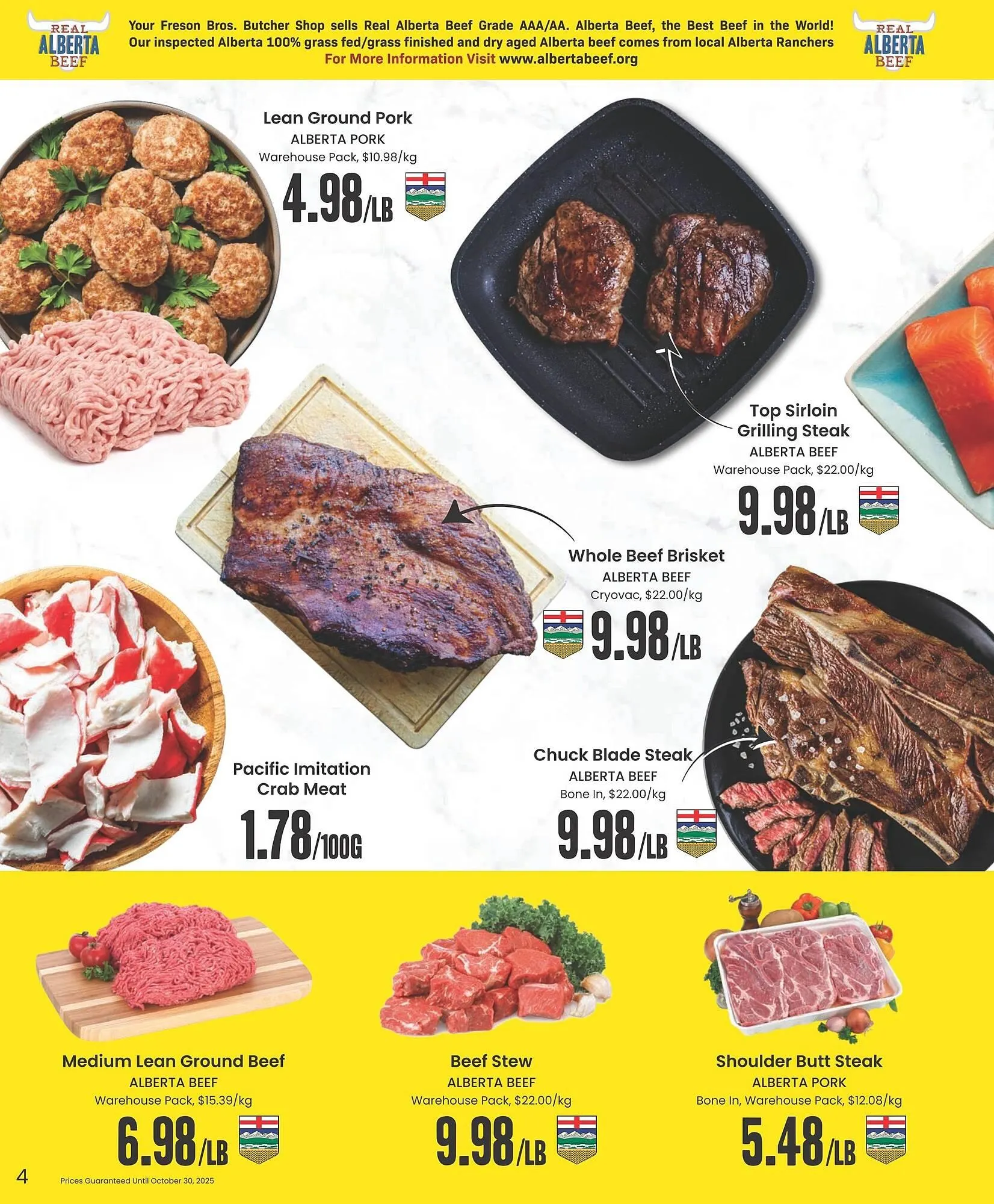 Freson Bros flyer from September 26 to October 30 2025 - flyer page 4