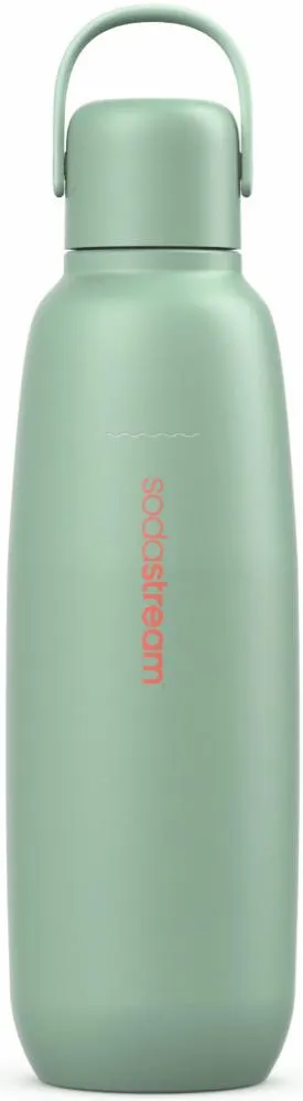 Sodastream 900ml Stainless Steel Fizz And Go Bottle Mint