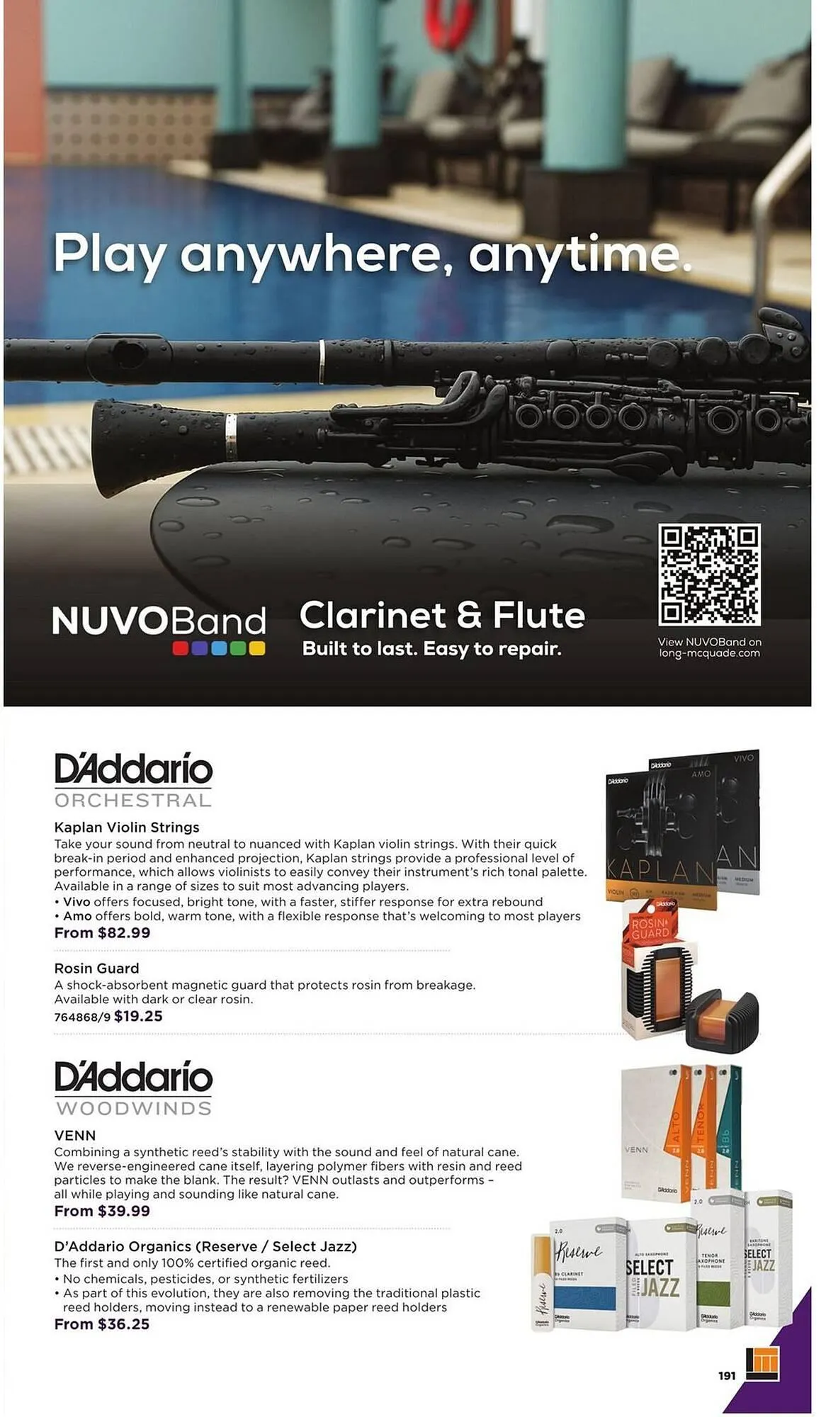 Long & McQuade flyer from November 5 to July 31 2026 - flyer page 191