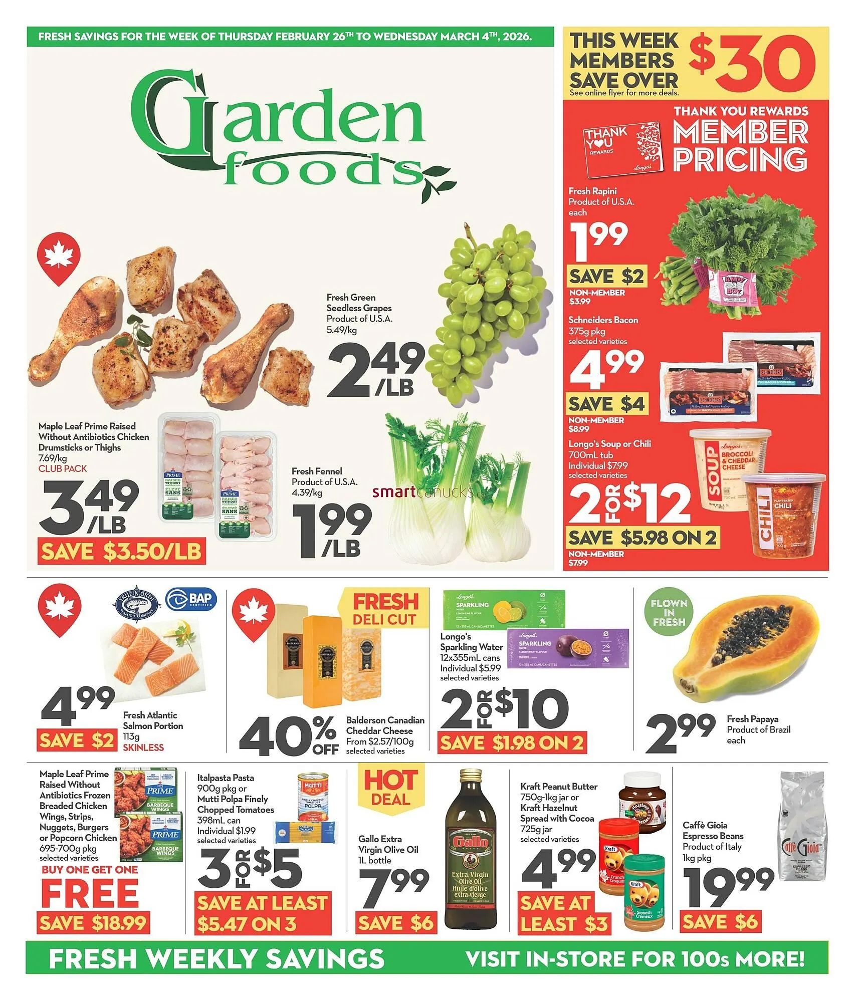 Garden Foods flyer from February 26 to March 4 2026 - flyer page 1