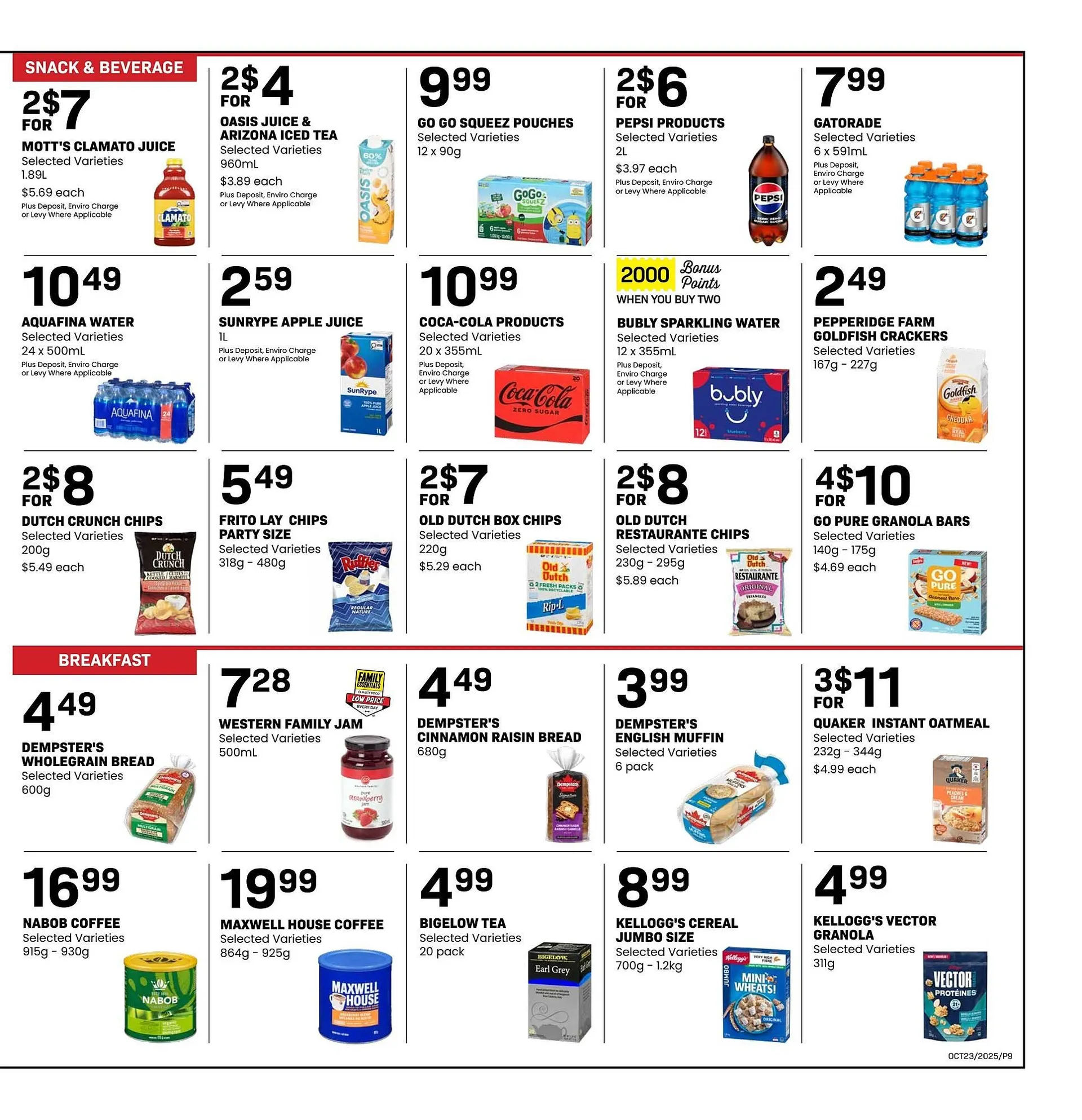Freson Bros flyer from October 17 to October 23 2025 - flyer page 9