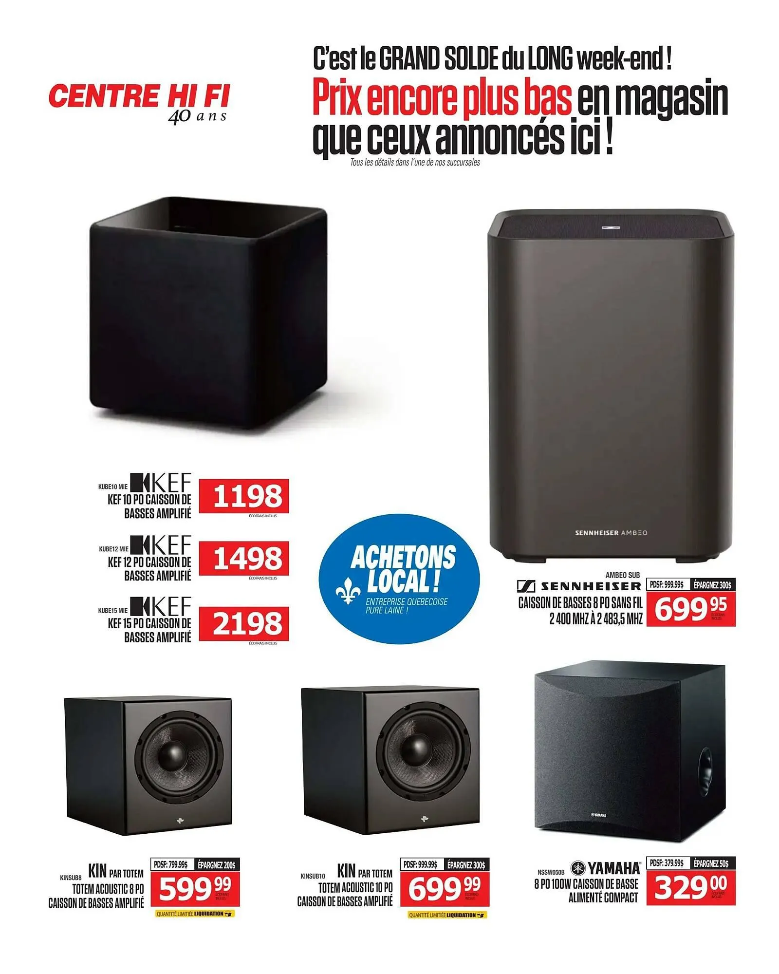 Centre Hi-Fi flyer from August 29 to September 4 2025 - flyer page 60