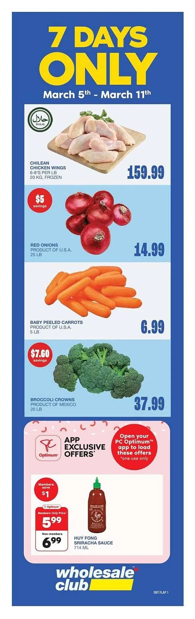 Wholesale Club flyer from March 5 to March 12 2026 - flyer page 3