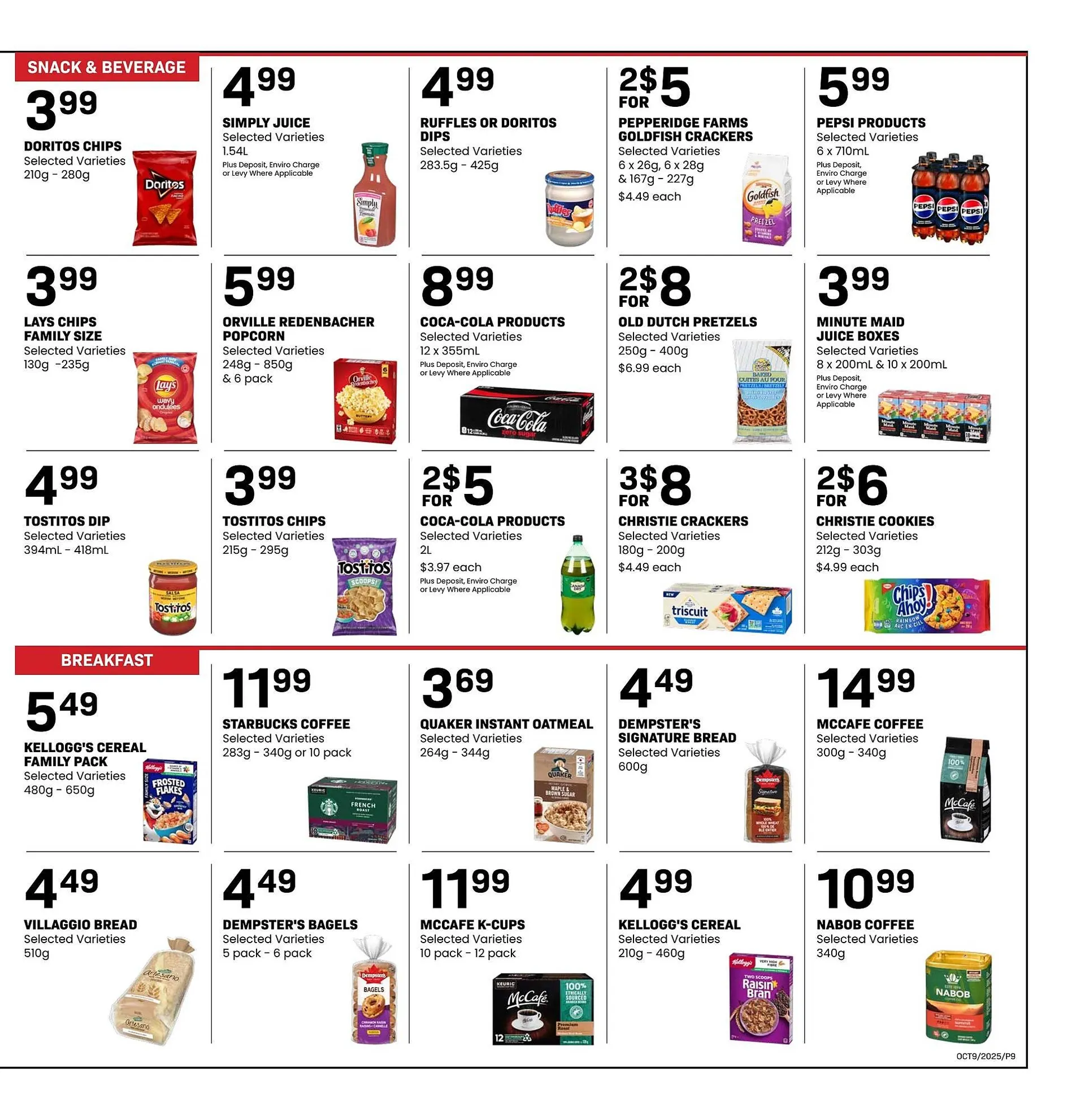 Freson Bros flyer from October 3 to October 9 2025 - flyer page 9