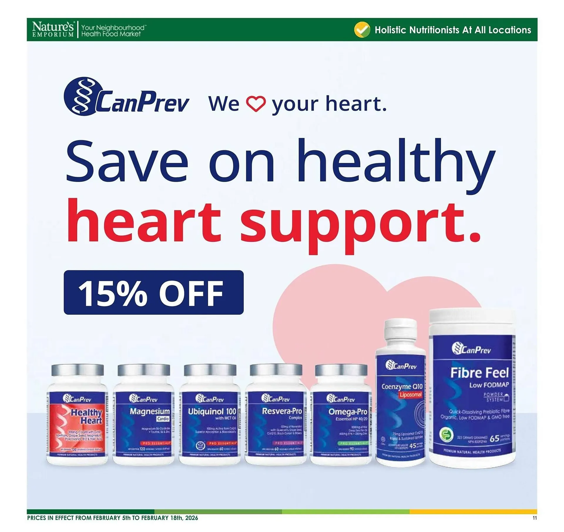 Nature's Emporium flyer from February 7 to February 13 2026 - flyer page 11