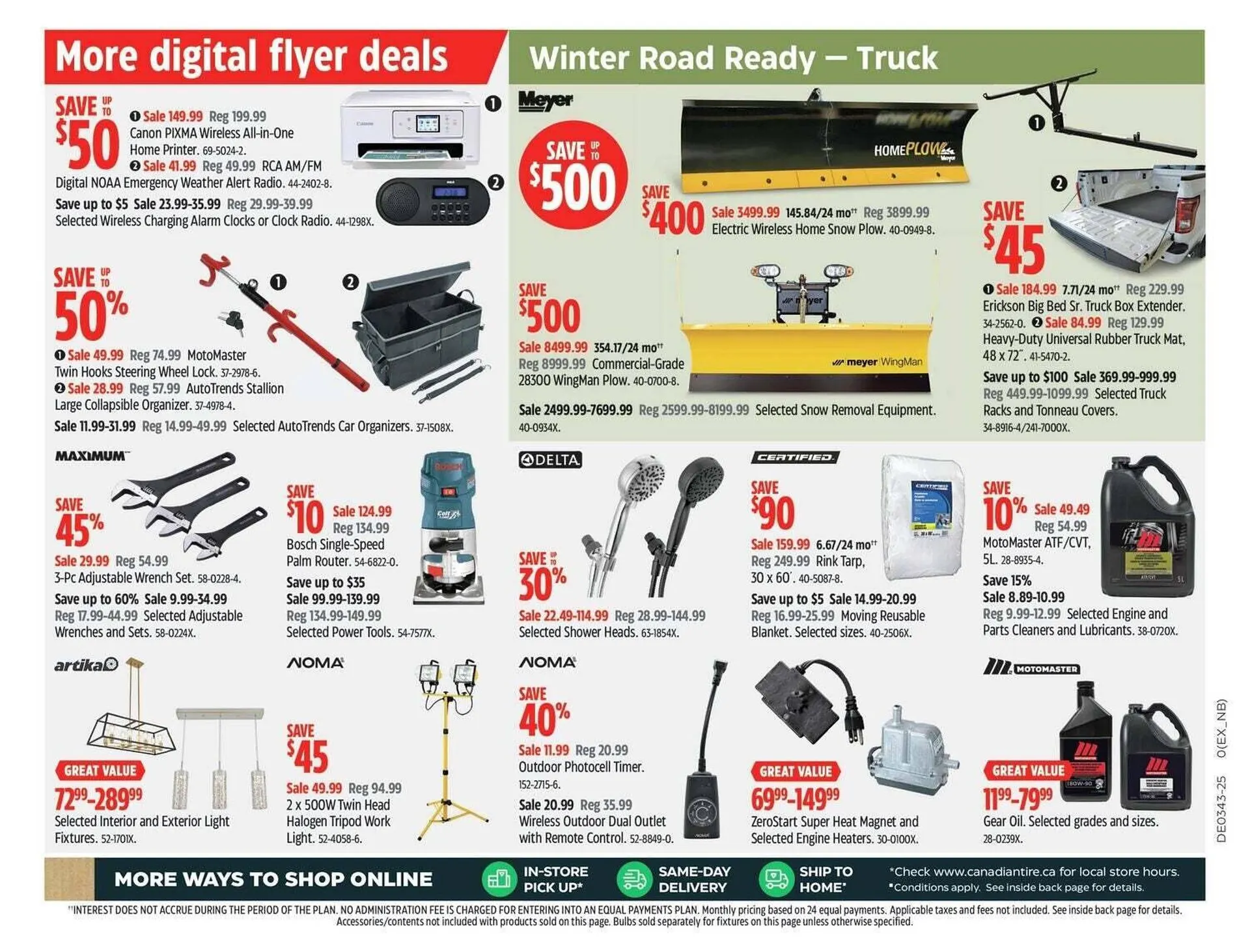 Canadian Tire flyer from October 16 to November 6 2025 - flyer page 38
