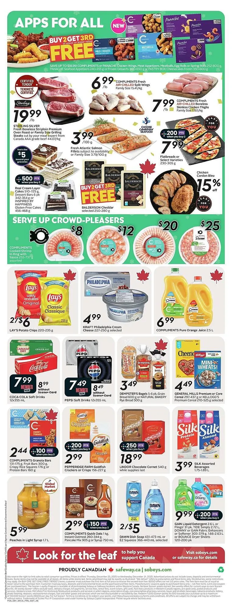 Safeway flyer from December 25 to January 1 2026 - flyer page 4