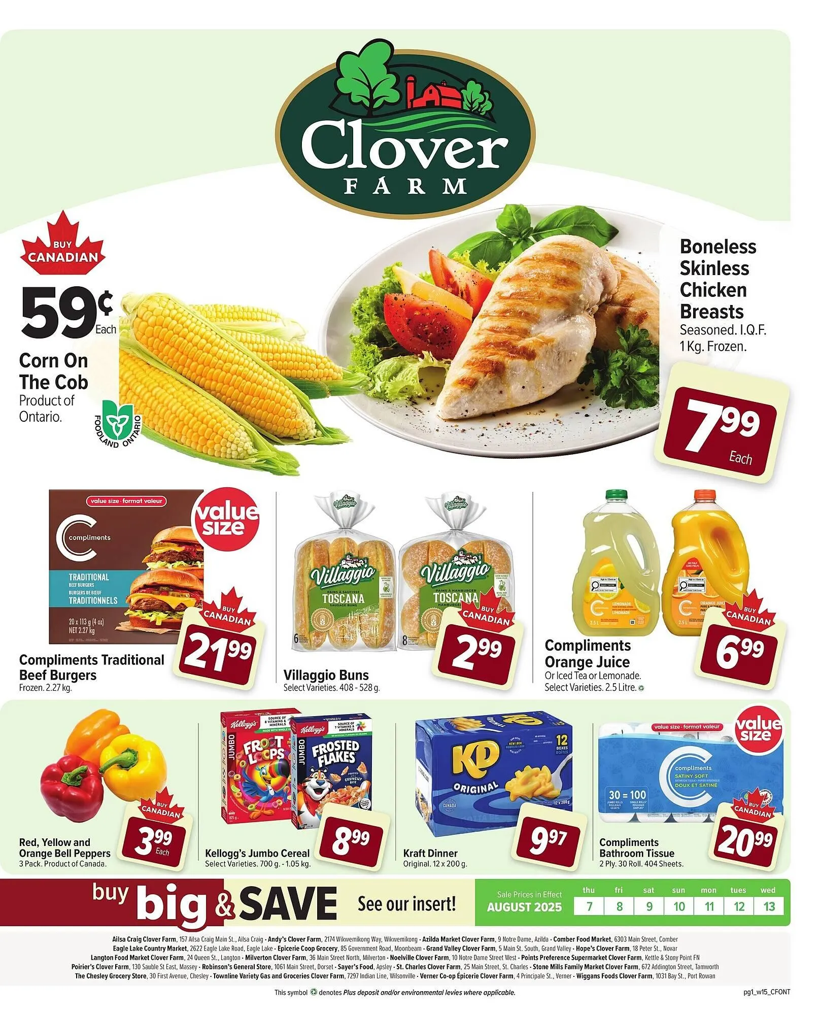 Clover Farm flyer - 1