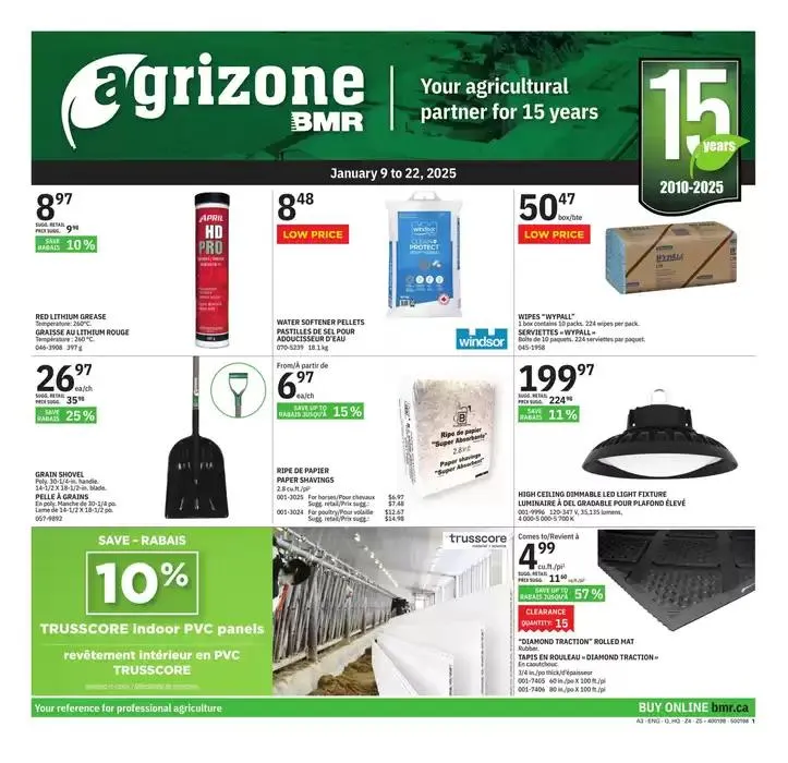 Attractive special offers for everyone from January 9 to January 22 2025 - flyer page 1