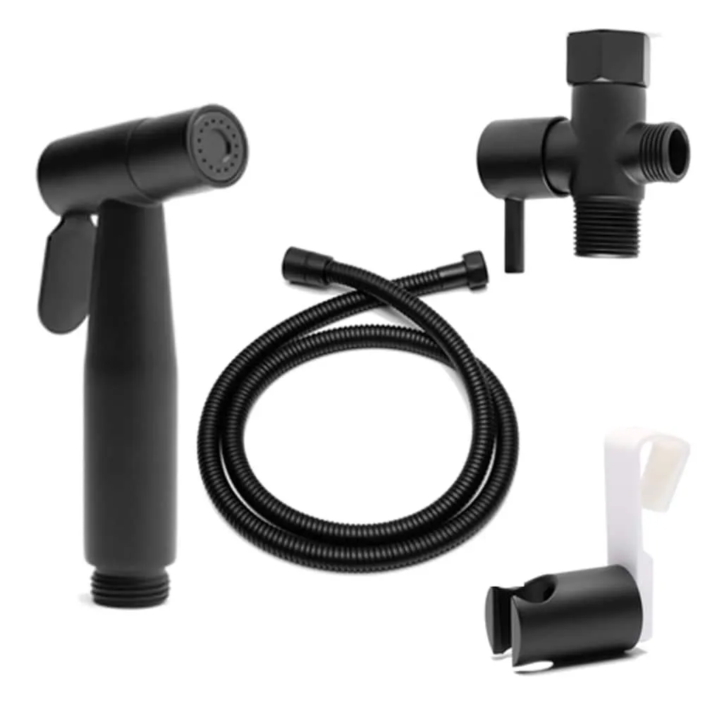 CleanSpa Luxury Hand Held Bidet in Matte Black