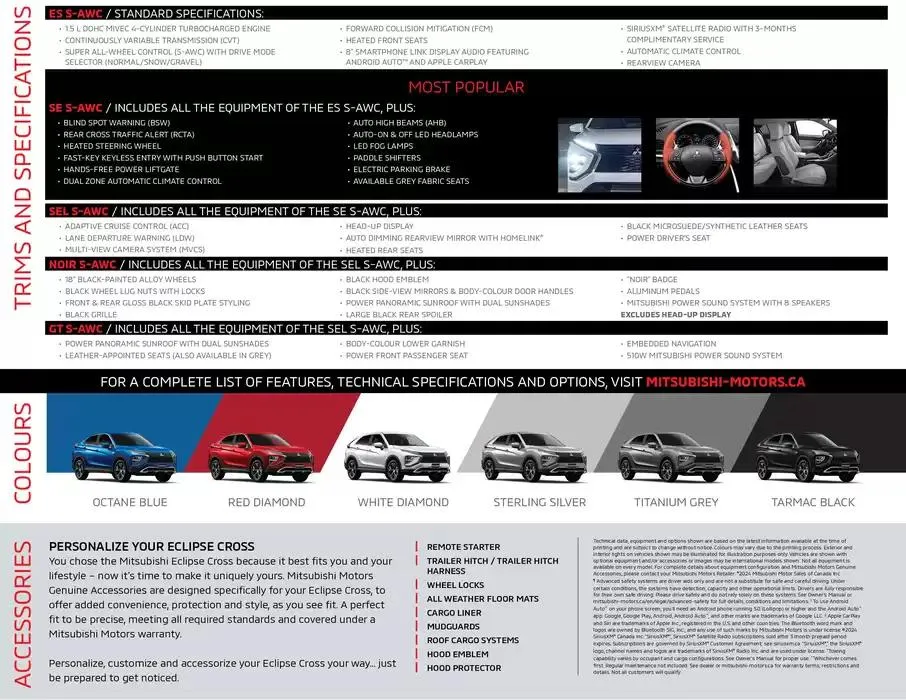 Mitsubishi 2025 Eclipse Cross from January 21 to January 21 2026 - flyer page 8