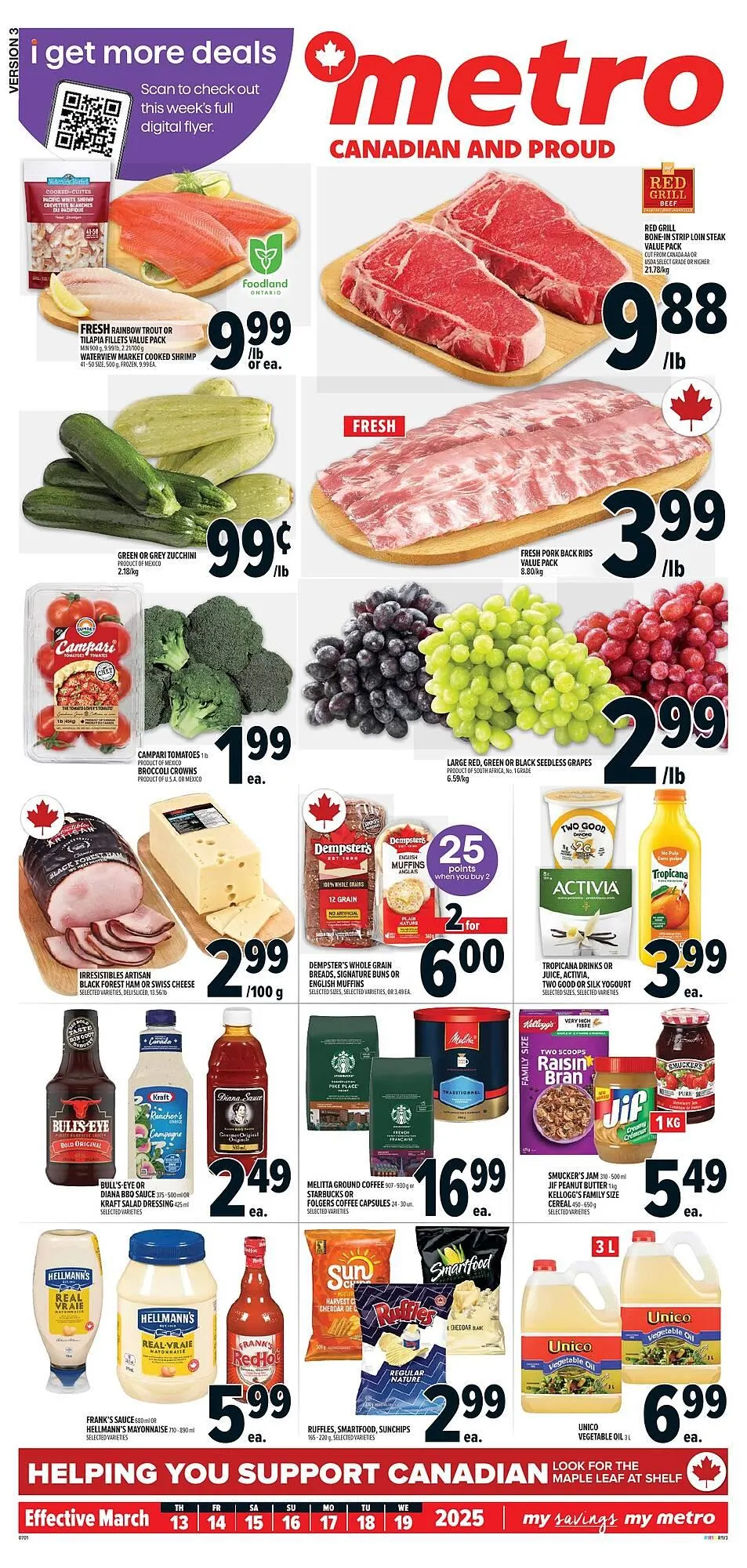 Metro flyer from March 13 to March 19 2025 - flyer page 2