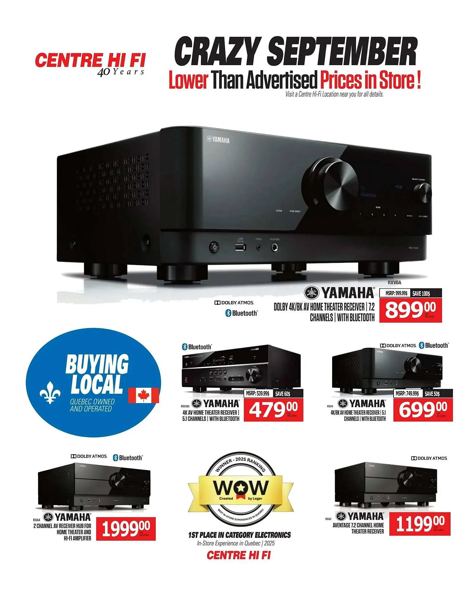 Centre Hi-Fi flyer from September 26 to October 2 2025 - flyer page 44