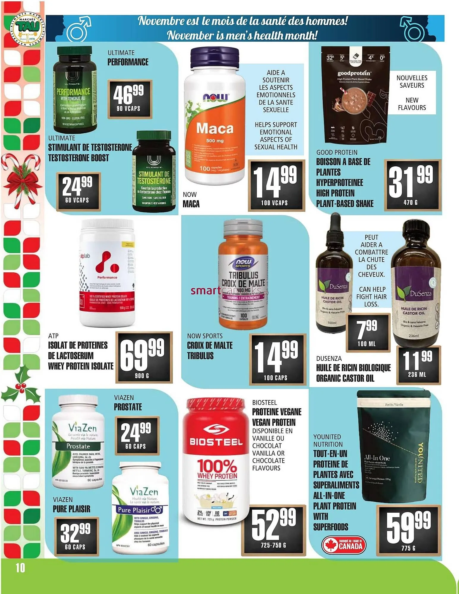 Marches Tau flyer from November 3 to November 12 2025 - flyer page 10