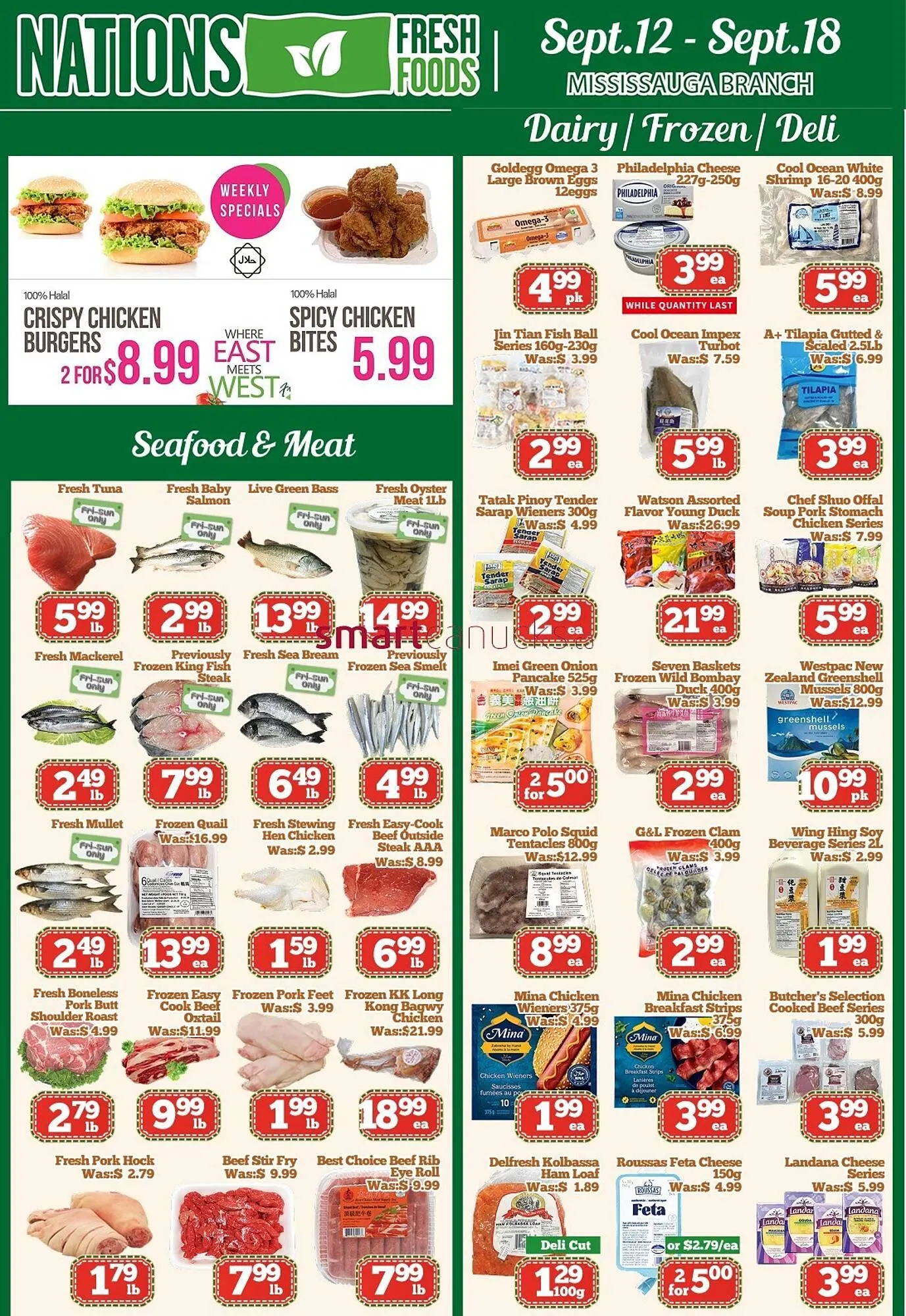 Nations Fresh Foods flyer from September 12 to September 18 2025 - flyer page 1