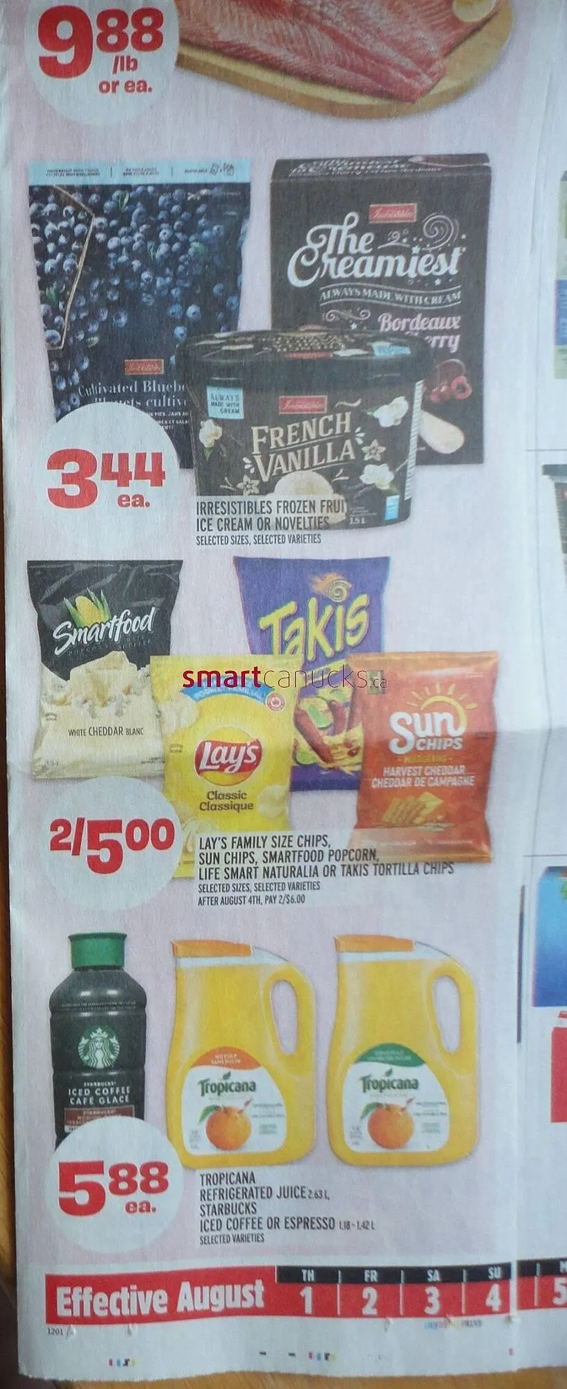 Metro flyer from August 1 to August 7 2024 - flyer page 3