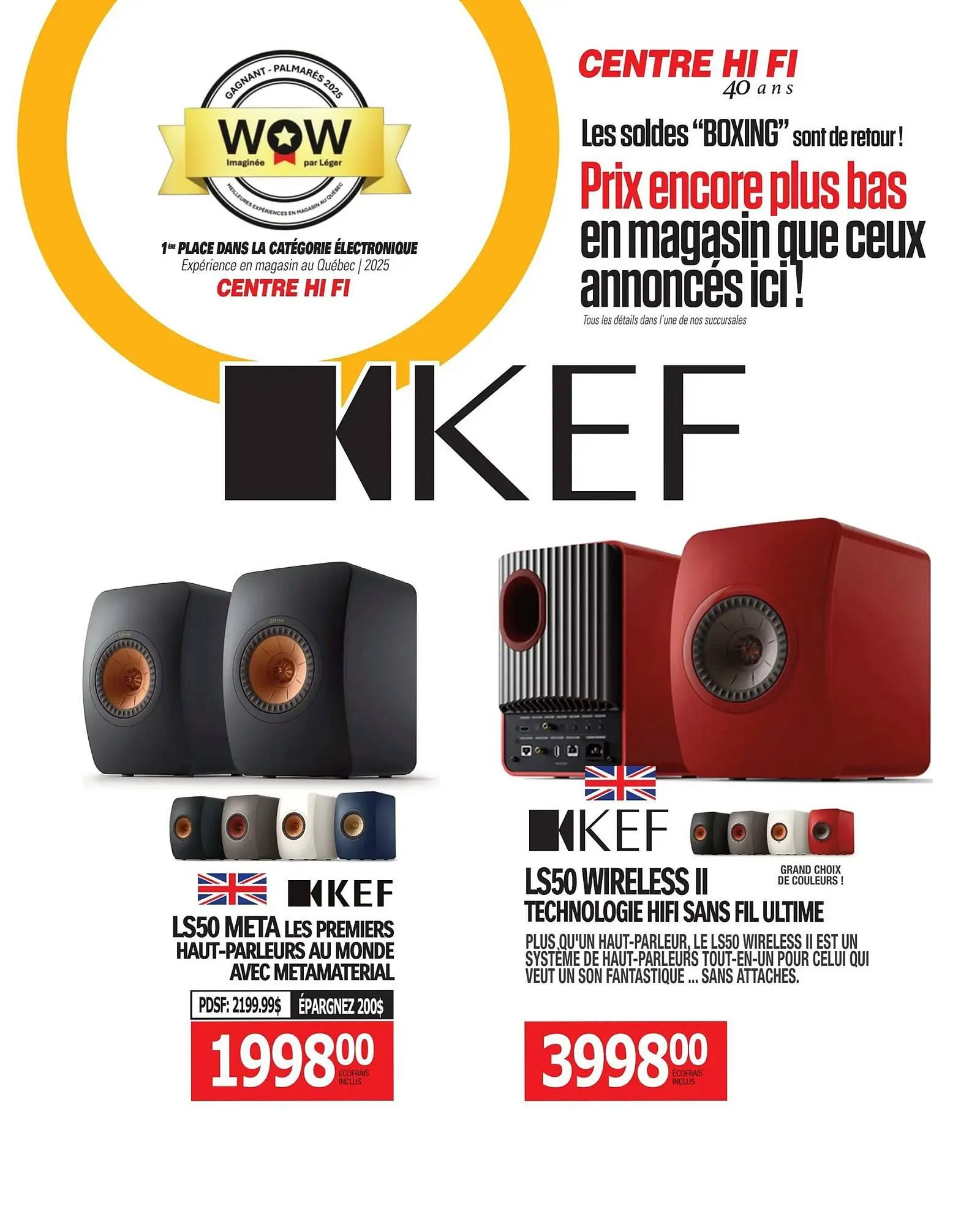 Centre Hi-Fi flyer from August 15 to August 21 2025 - flyer page 58