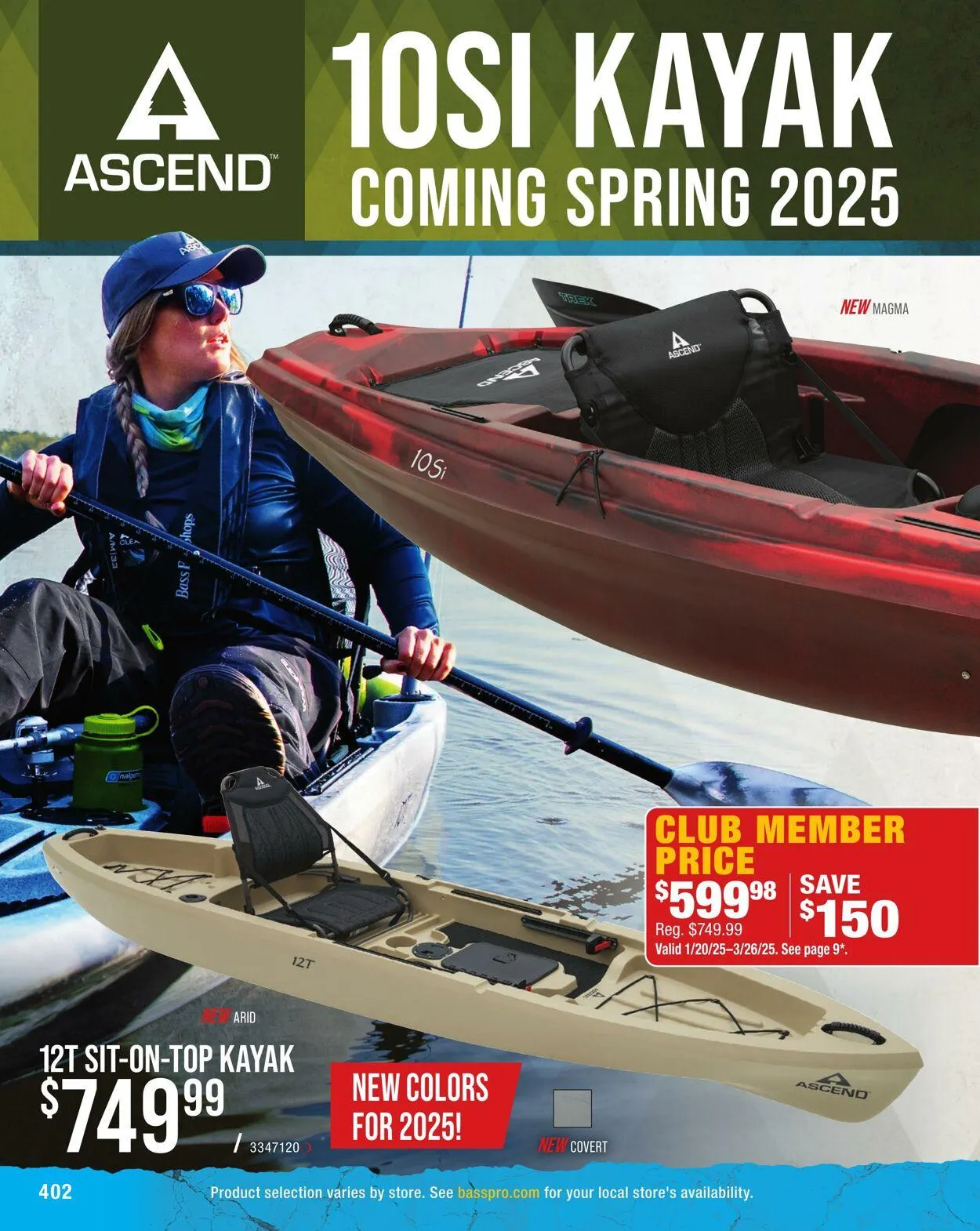 Bass Pro Current flyer from April 7 to April 21 2025 - flyer page 402