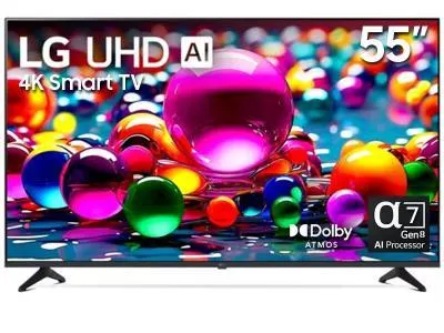 55" LG 55UA7700PUB UHD AI UA77 4K Smart TV 2025