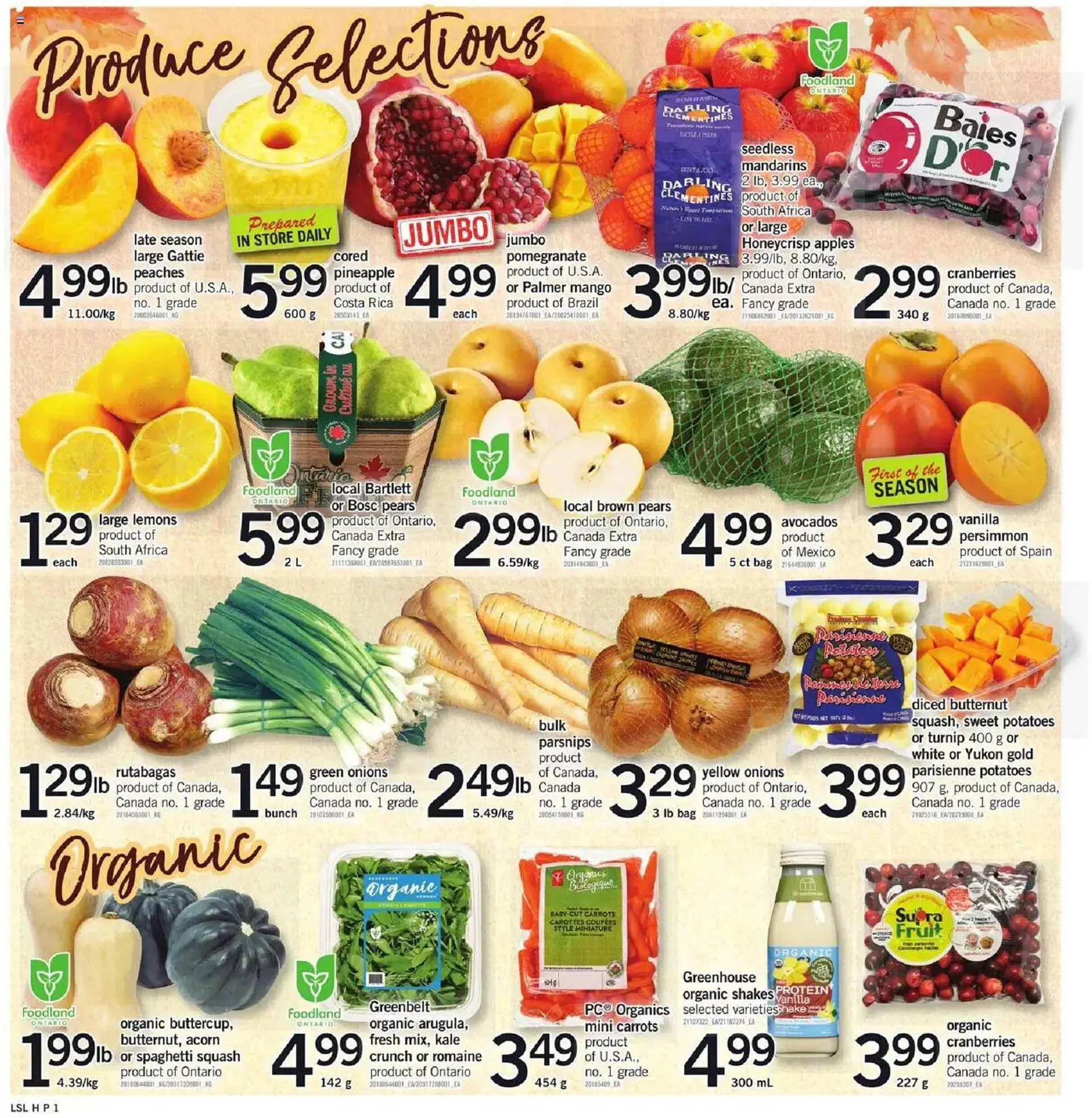 Loblaws flyer from October 9 to October 12 2025 - flyer page 2