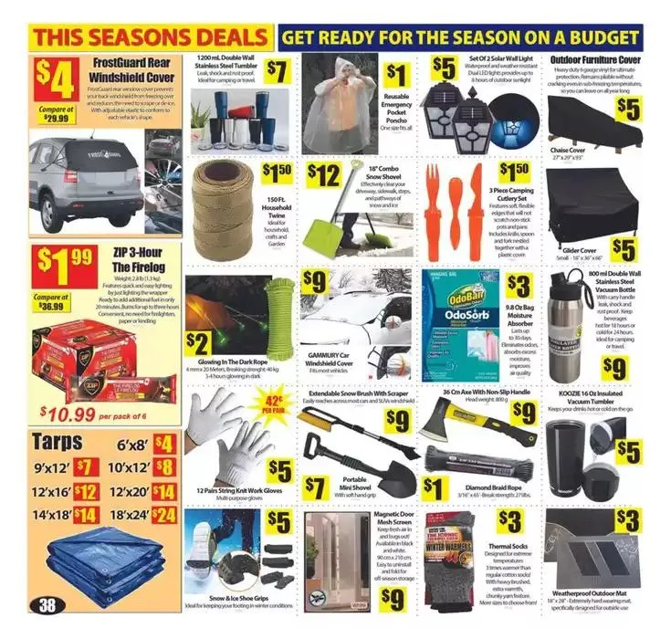 Current deals and offers from November 4 to January 31 2025 - flyer page 35