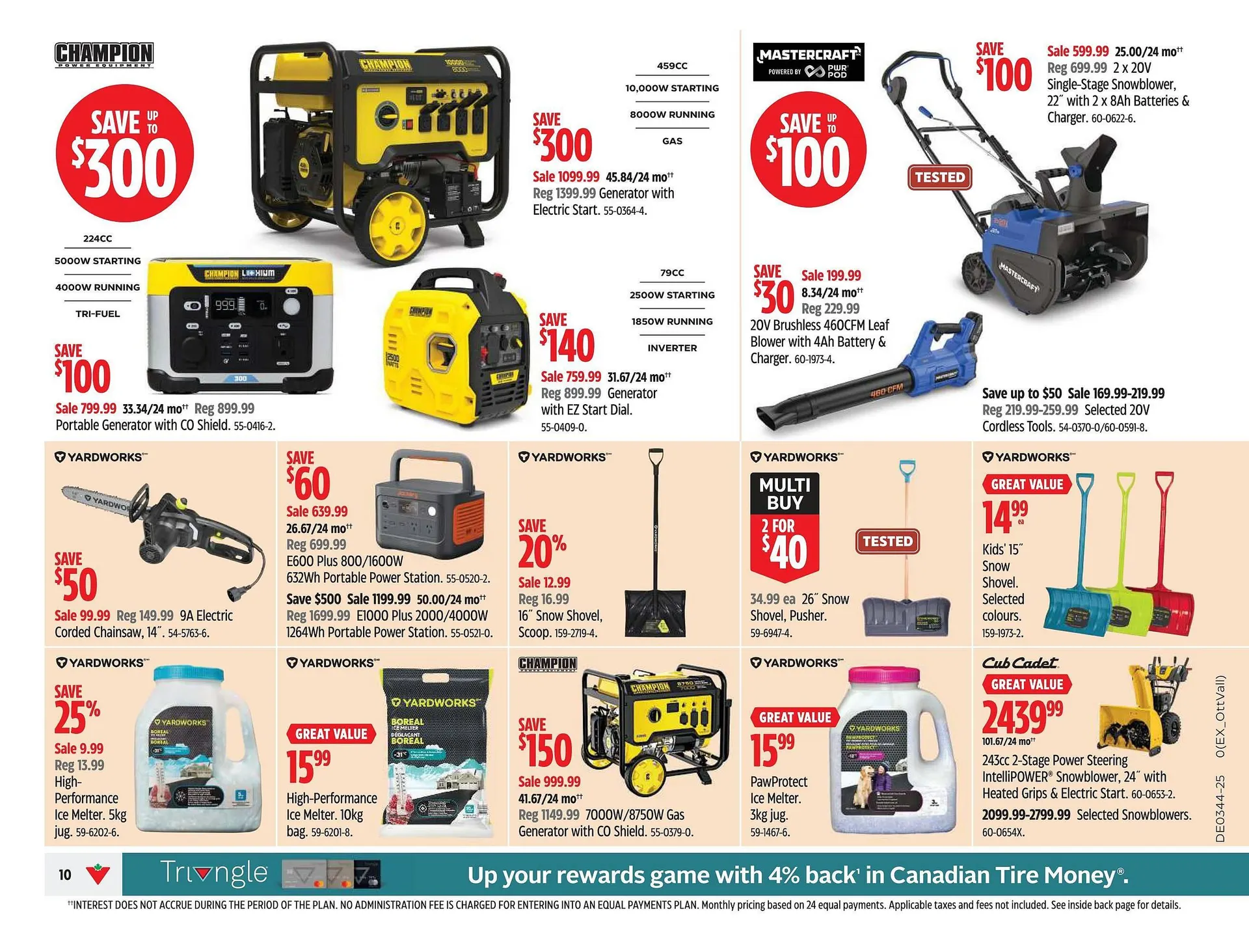Canadian Tire flyer from October 23 to October 29 2025 - flyer page 10