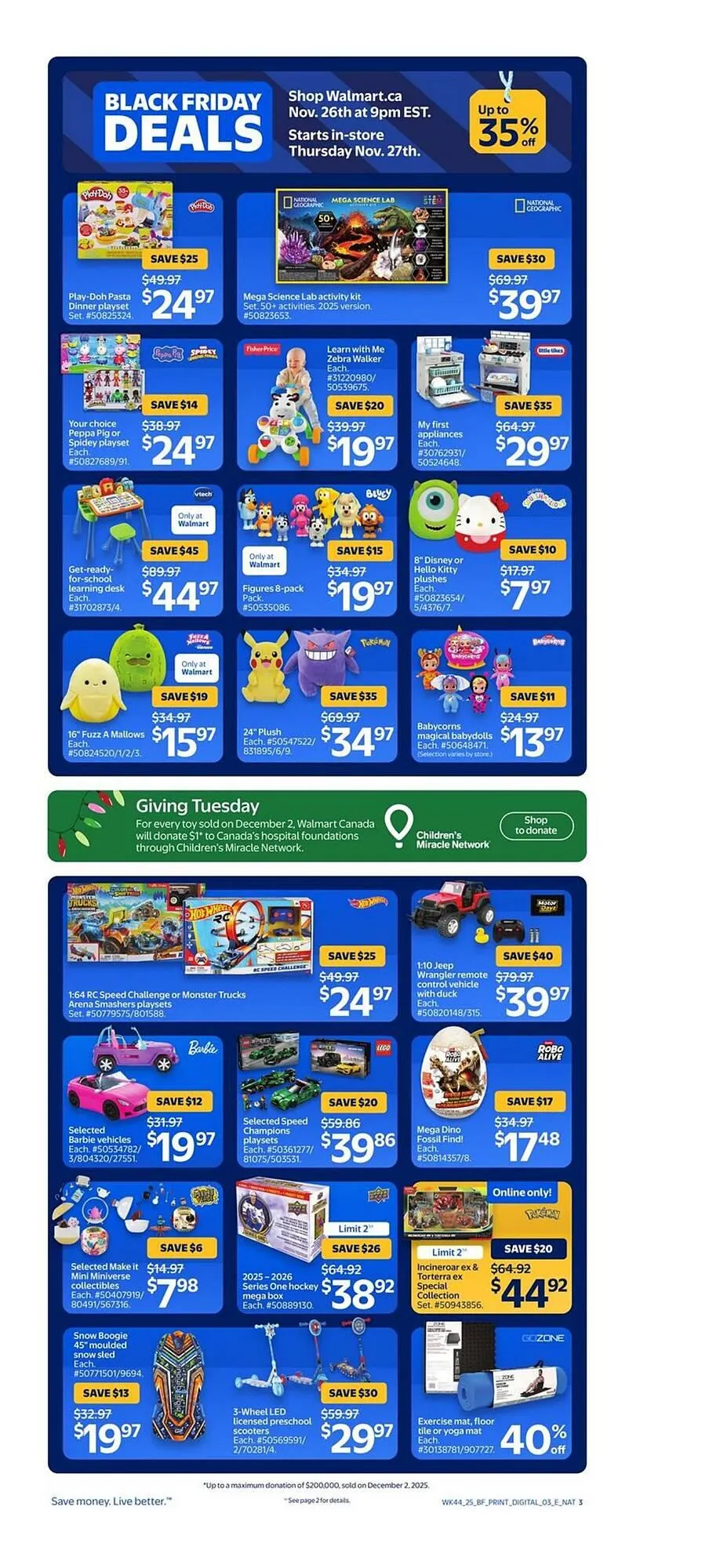 Walmart flyer from November 27 to December 3 2025 - flyer page 17