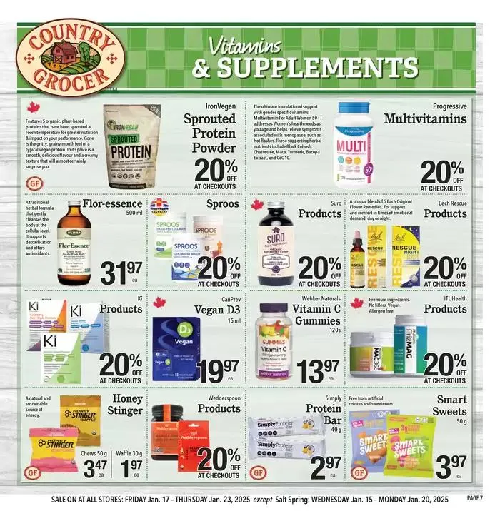 Discover attractive offers from January 15 to January 22 2025 - flyer page 7