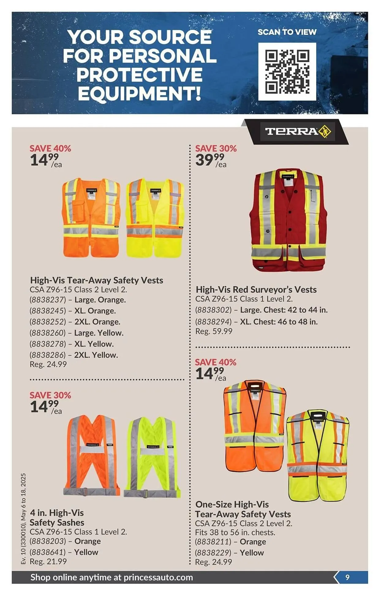 Princess Auto flyer from May 6 to May 18 2025 - flyer page 14