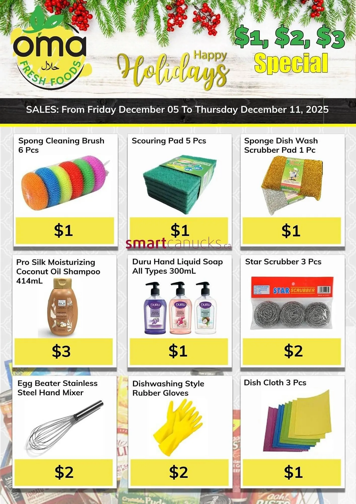 Oma Fresh Foods flyer from December 5 to December 11 2025 - flyer page 8