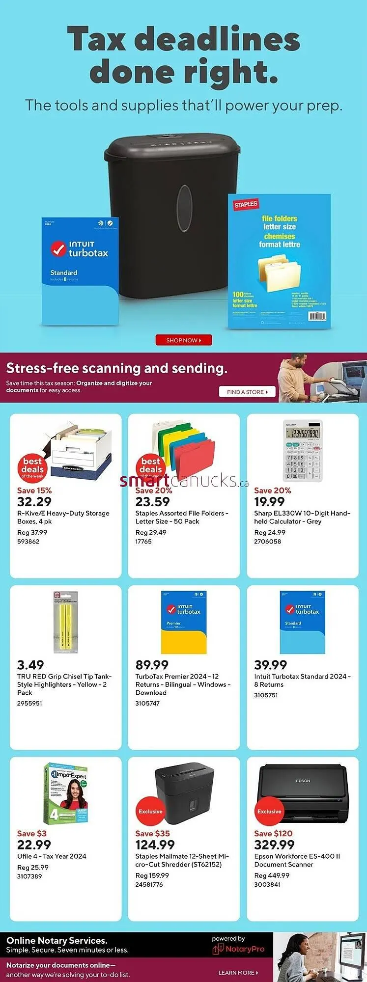 Staples flyer from April 24 to May 4 2025 - flyer page 6
