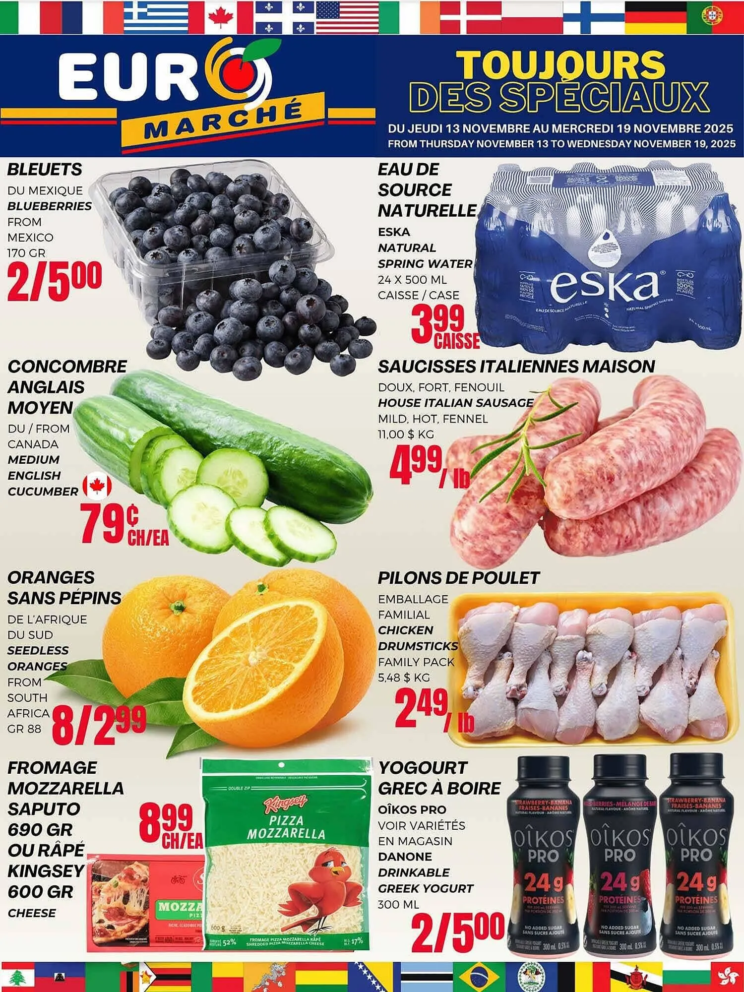 Euromarché flyer from November 12 to November 19 2025 - flyer page 1