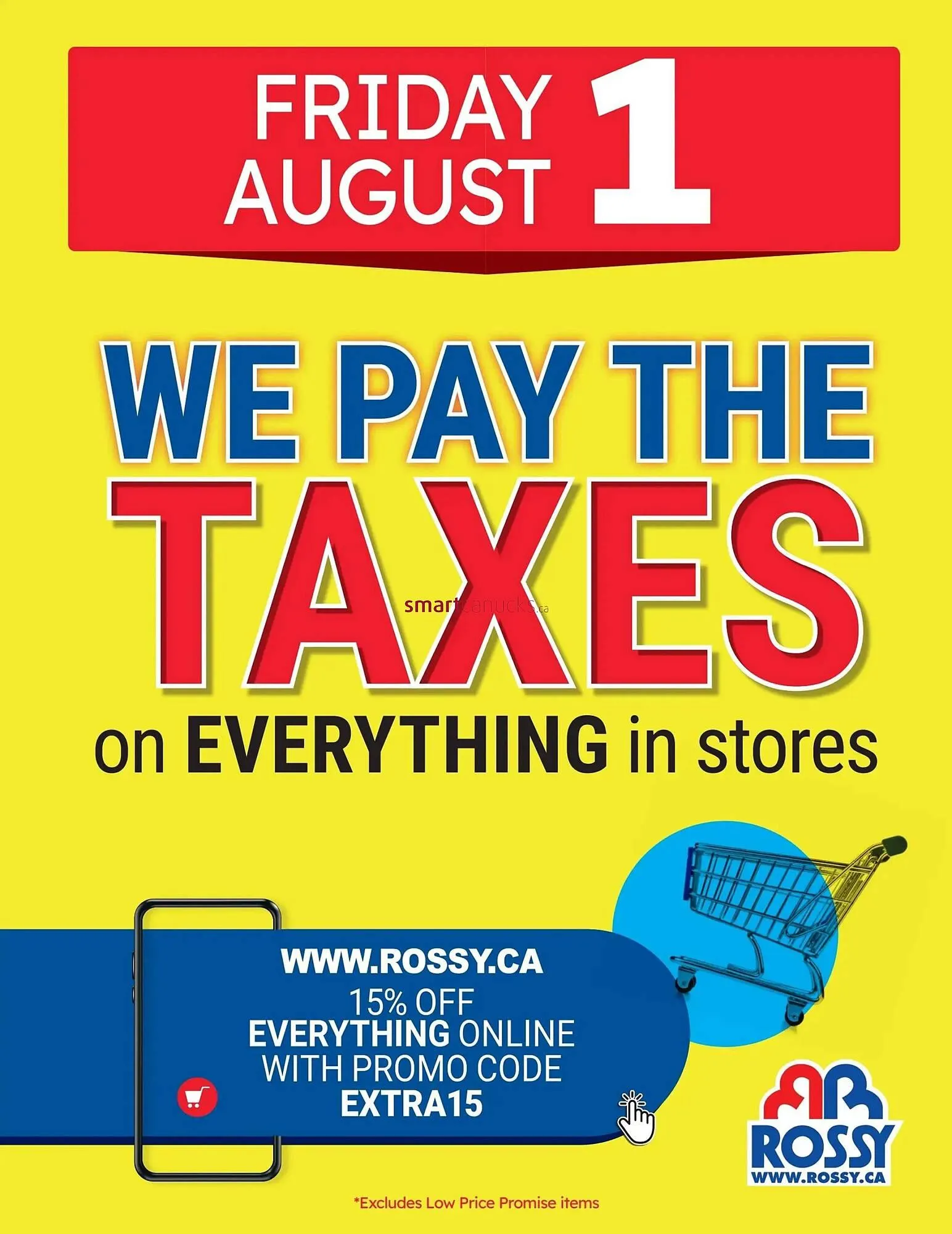 Rossy flyer from July 31 to August 6 2025 - flyer page 11