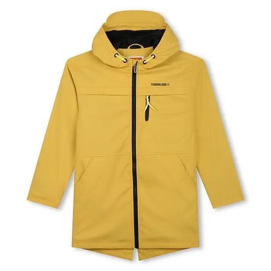 Juniors' [8-16] Long Raincoat