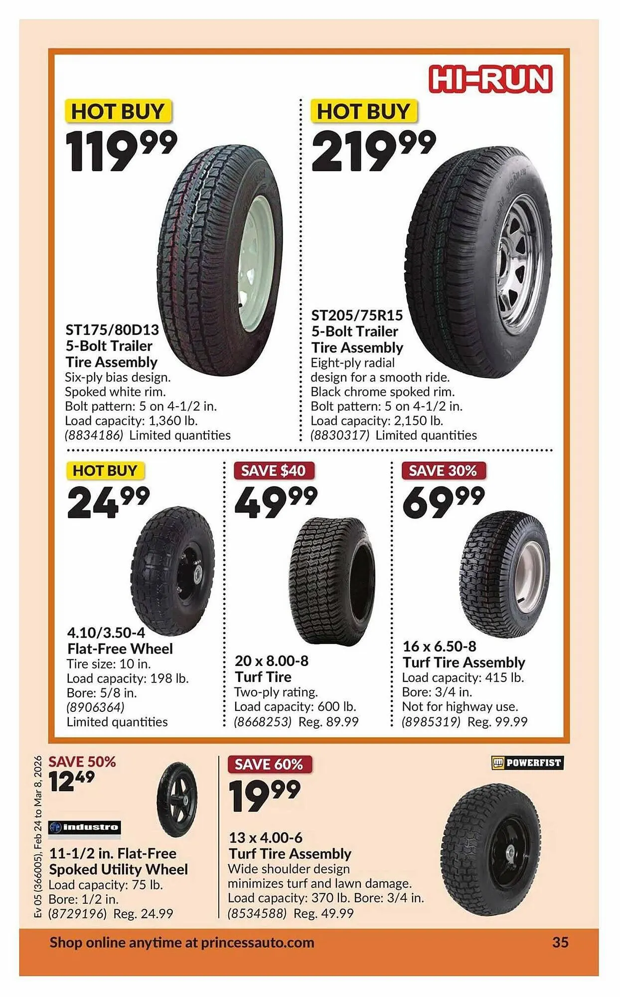 Princess Auto flyer from February 24 to March 9 2026 - flyer page 38