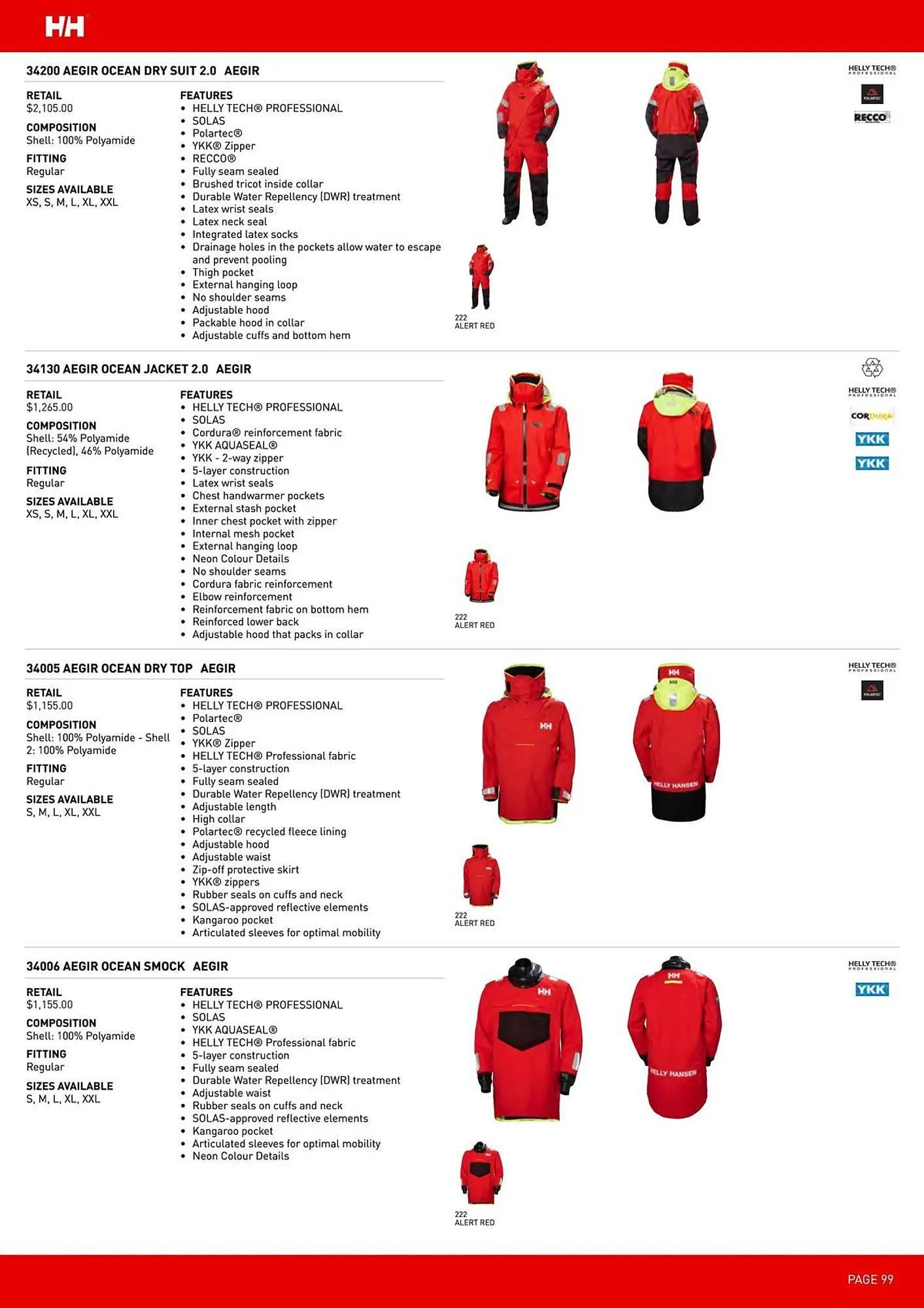Helly Hansen flyer from September 11 to February 28 2026 - flyer page 99
