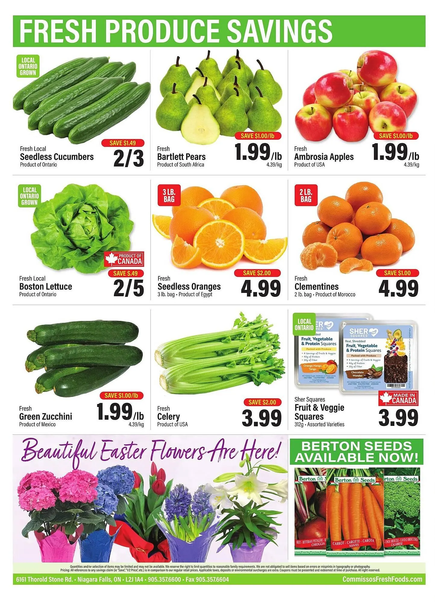 Commisso's Fresh Foods flyer from March 20 to March 26 2026 - flyer page 10