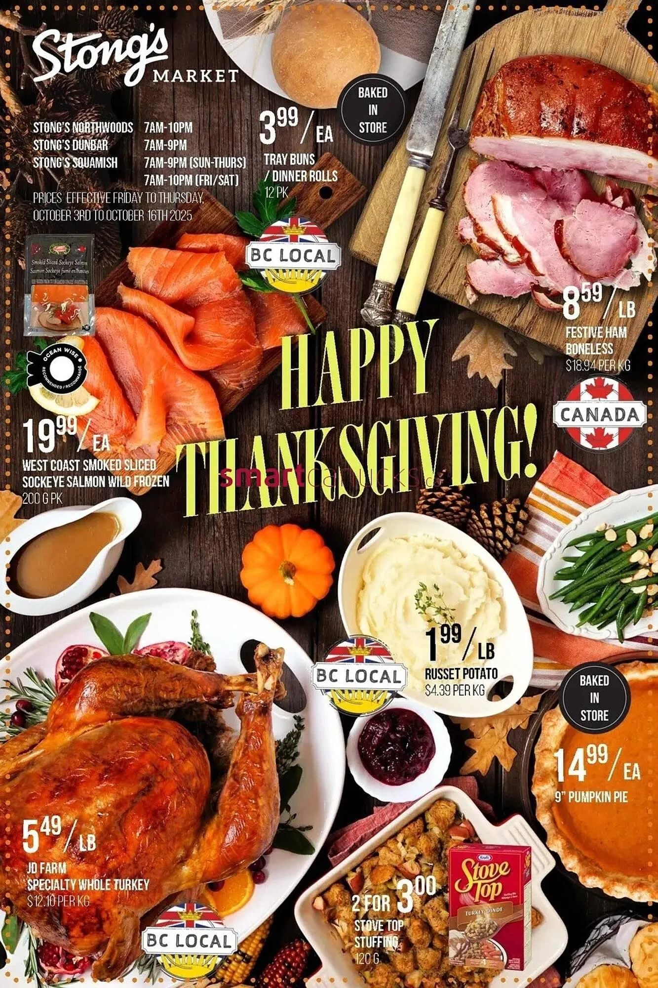 Stong's Market flyer from October 3 to October 9 2025 - flyer page 1