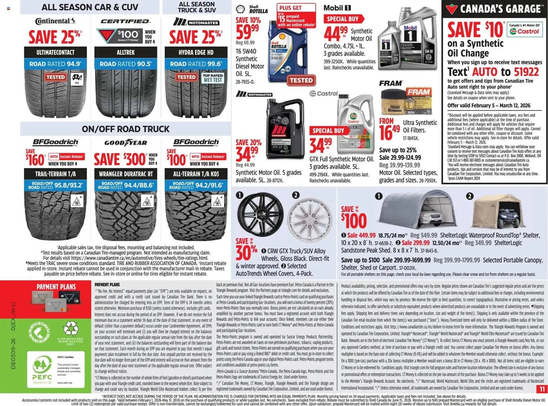Canadian Tire flyer from February 26 to March 5 2026 - flyer page 11