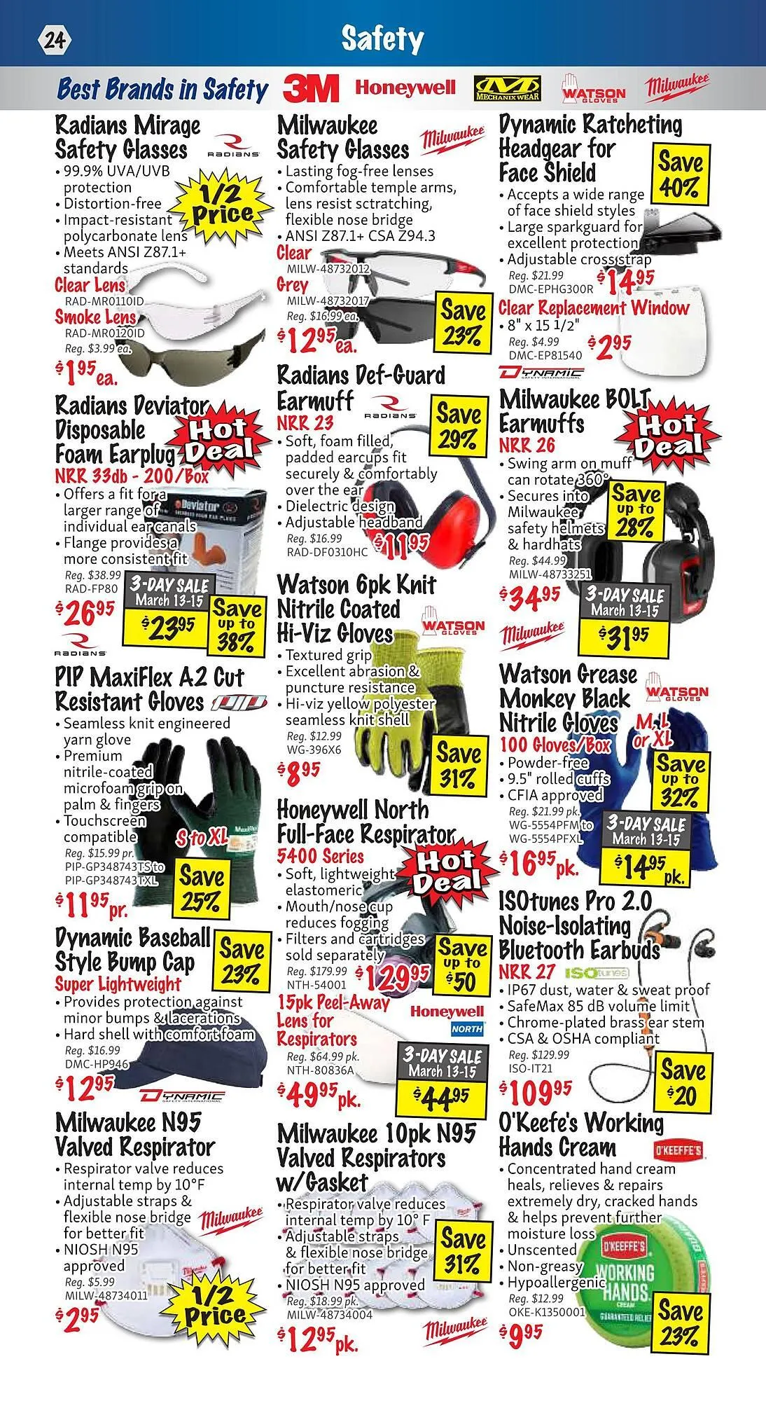 KMS Tools flyer from March 1 to March 31 2025 - flyer page 24