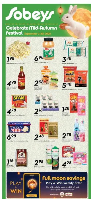 Sobeys Flyer - Mid-Autumn Festival - 1