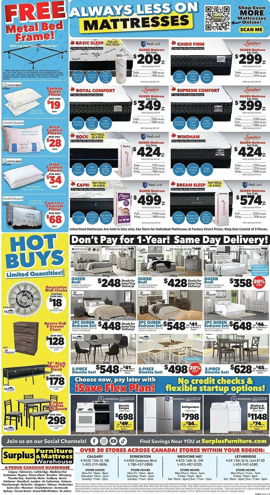 Surplus Furniture flyer from March 18 to March 25 2026 - flyer page 2