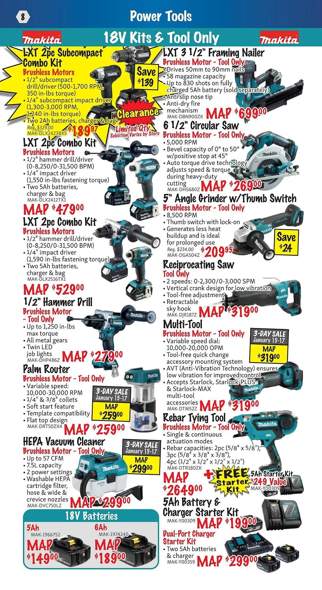 KMS Tools flyer from January 1 to January 31 2026 - flyer page 8