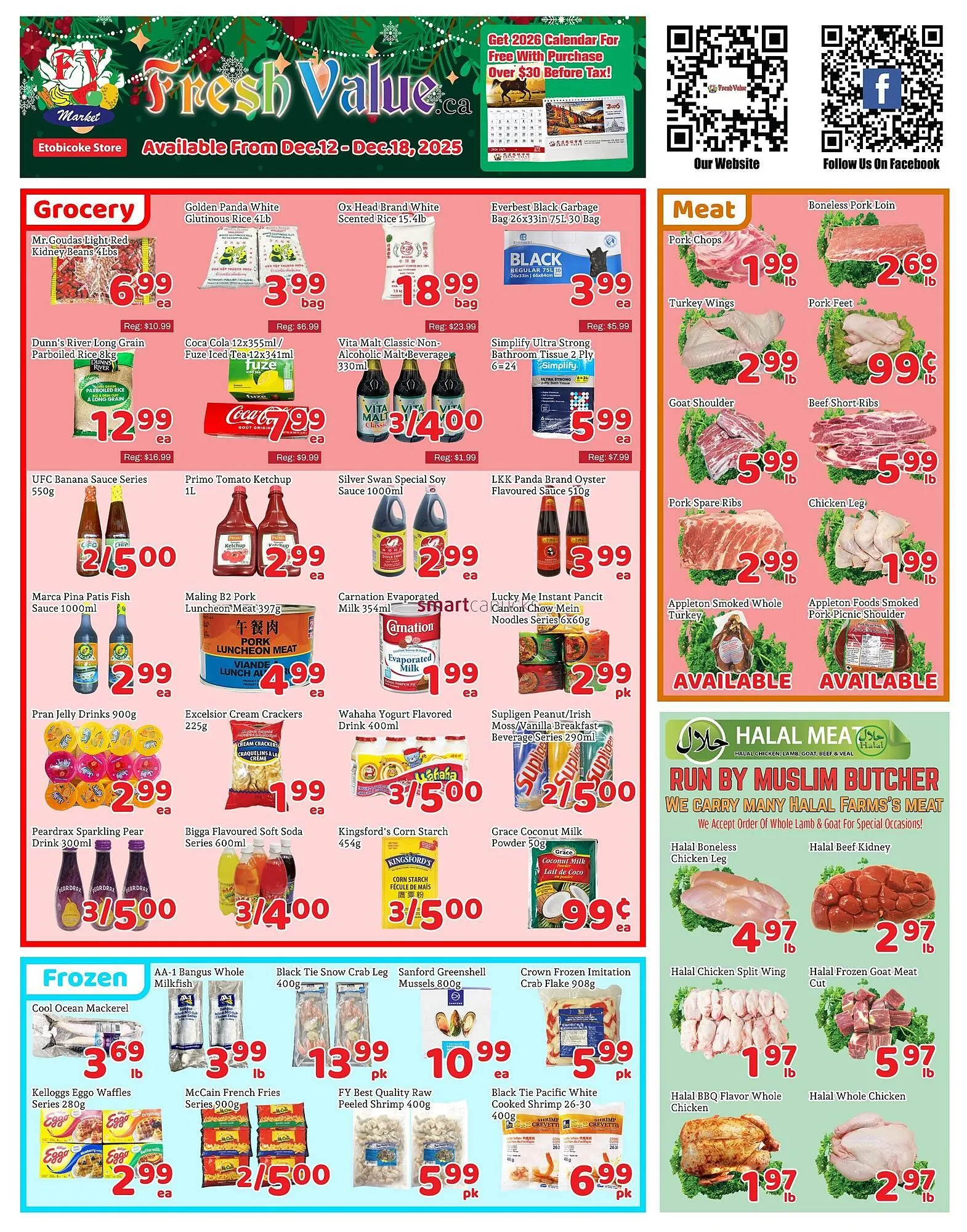 Fresh Value flyer from December 12 to December 18 2025 - flyer page 1